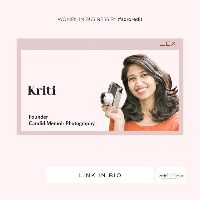 Kriti Agarwal Professional Photographer