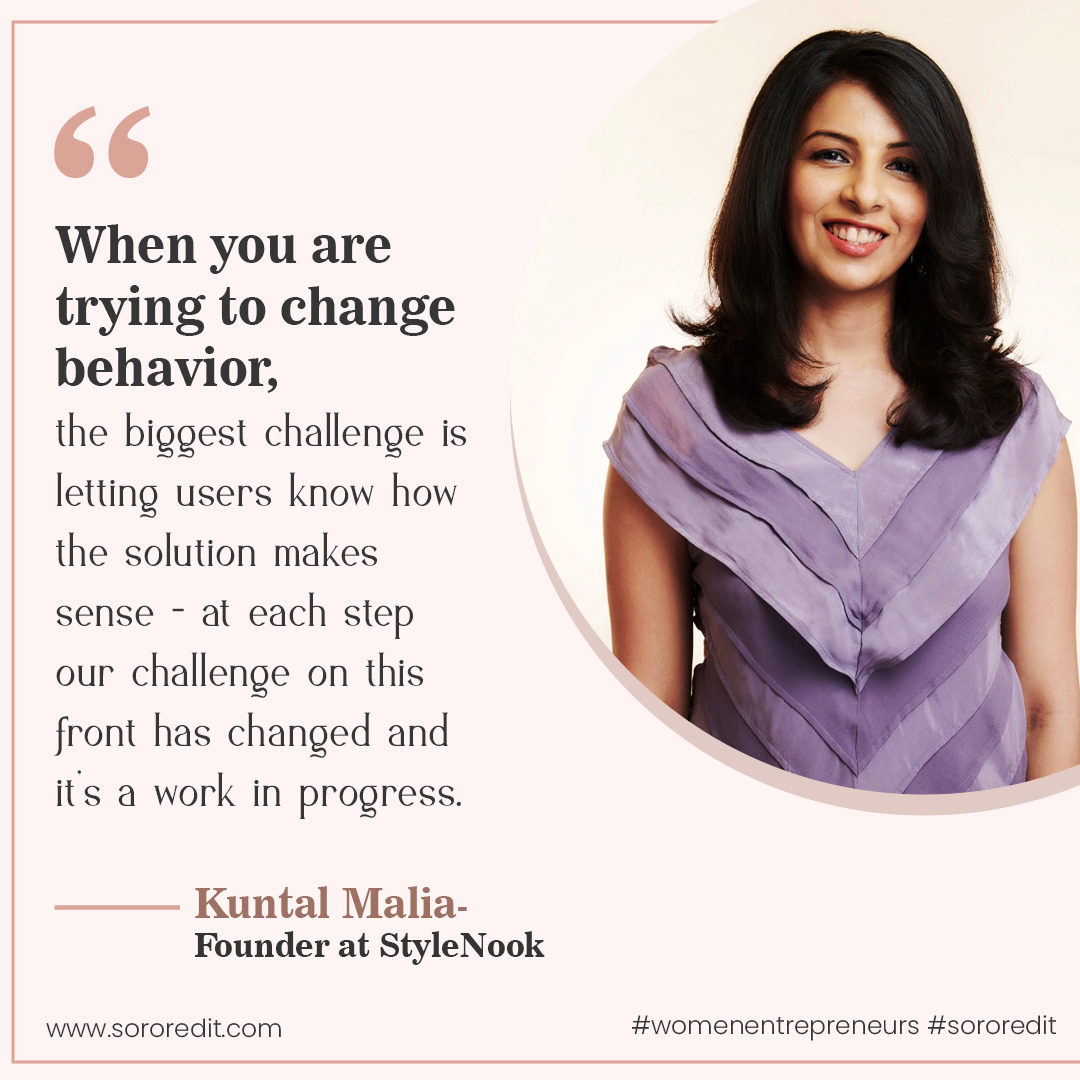 Kuntal Malia Founder at StyleNook 