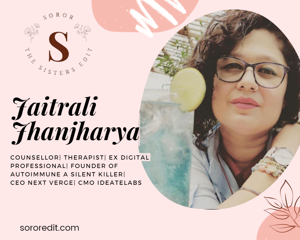 Meet Jaitrali Jhanjharya a Former Digital Professional, CMO, MS and Crohn's Warrior Who Found Her Second Passion in Healing People