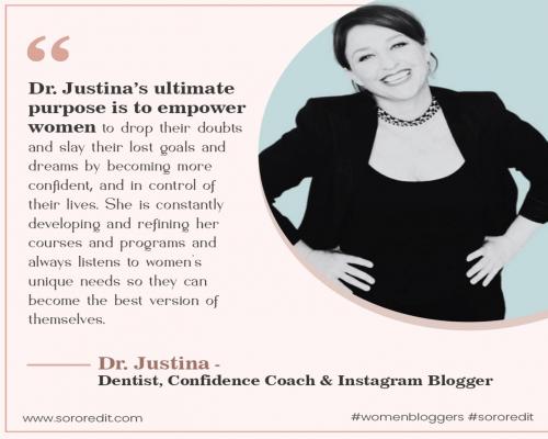 Dr. Justina a Confidence Coach 