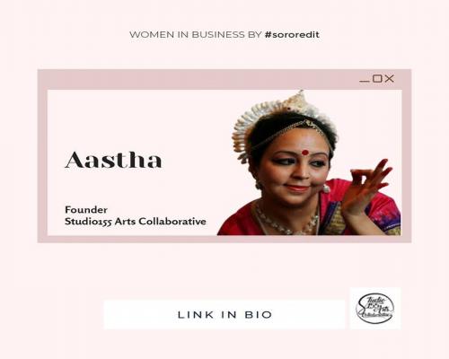 Aastha Gandhi Founder At Studio 155 Arts Collaborative 