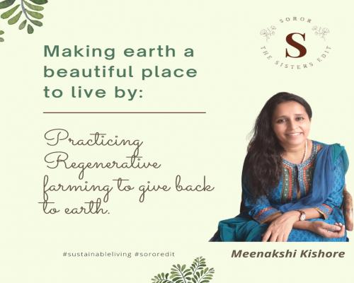 Meenakshi Kishore founder at ADVAIT LIVING FARMS