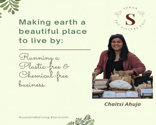 Chaitsi Ahuja founder at Brown Living