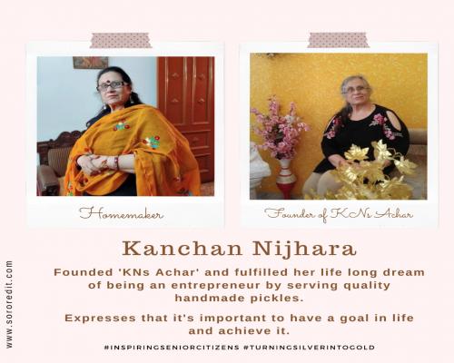 Kanchan Nijhara a Founder of KNS Achar 