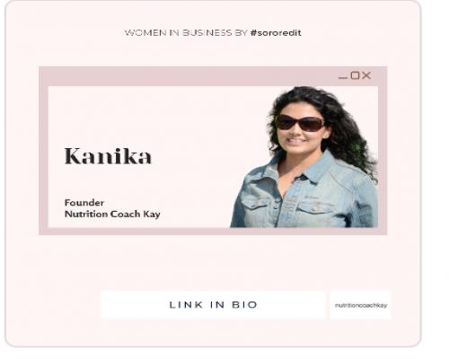Women Entrepreneur Kanika Sinha 