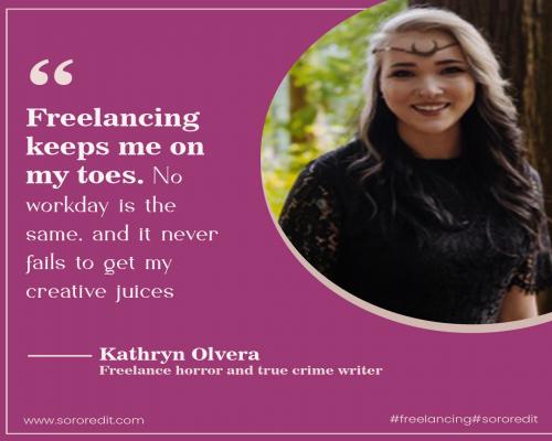 Kathryn Olvera Freelance Blogger