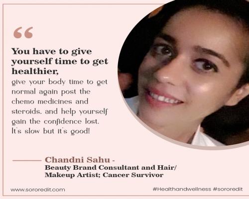 Chandni Sahu, Cancer