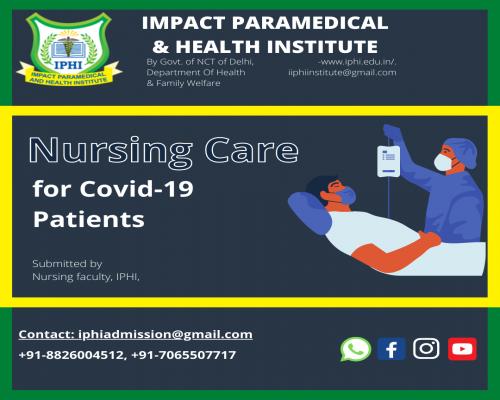 NURSING CARE FOR COVID PATIENTS