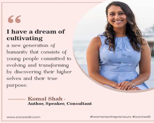 Komal Shah - Author, Speaker, Consultant