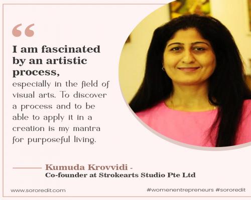 Kumuda Krovvidi Co-founder at  Strokearts Studio Pte Ltd