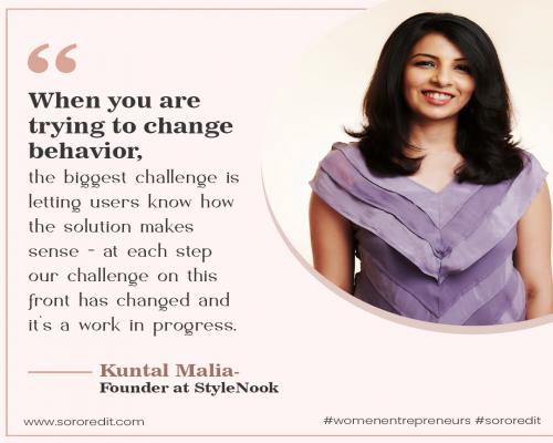 Kuntal Malia Founder at StyleNook 