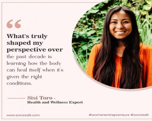 Sisi Toro - Health and Wellness Expert