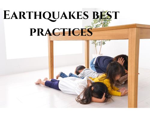 Earthquake Best Practices